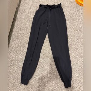 Black Lululemon joggers